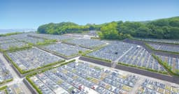 大阪生駒霊園の全景
