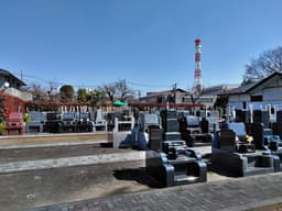 二度栗山墓苑　広々とした墓域